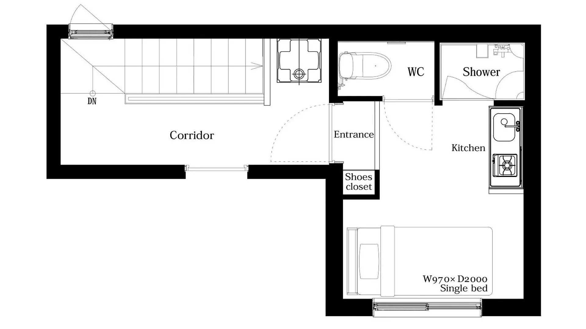 Apartament Rutile Ikebukuro Tokio